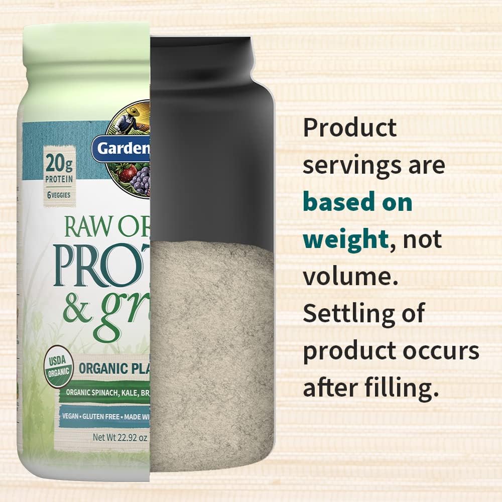 Garden of Life Raw Organic Protein Made Without Dairy 20 Servings