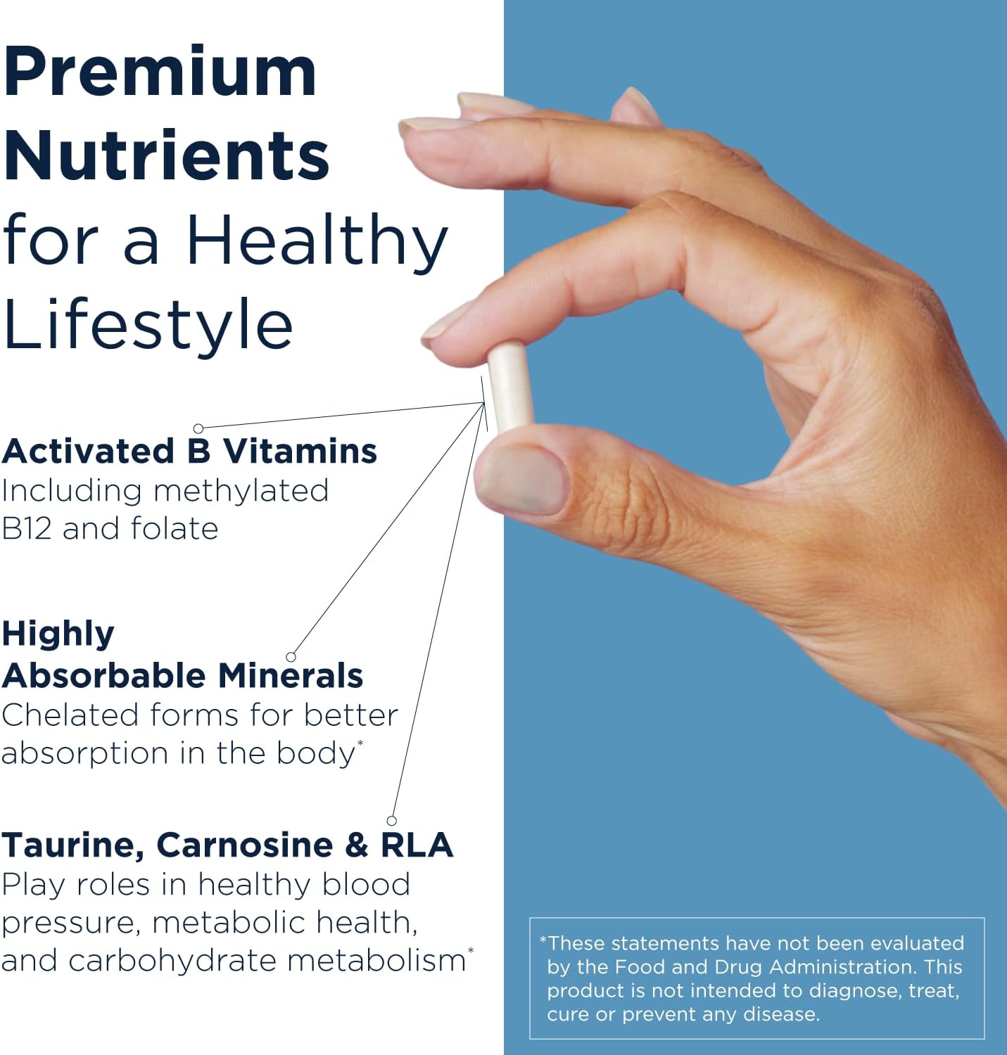 Designs for Health Metabolic Synergy - Multivitamin and Mineral Supplement (360 Capsules)