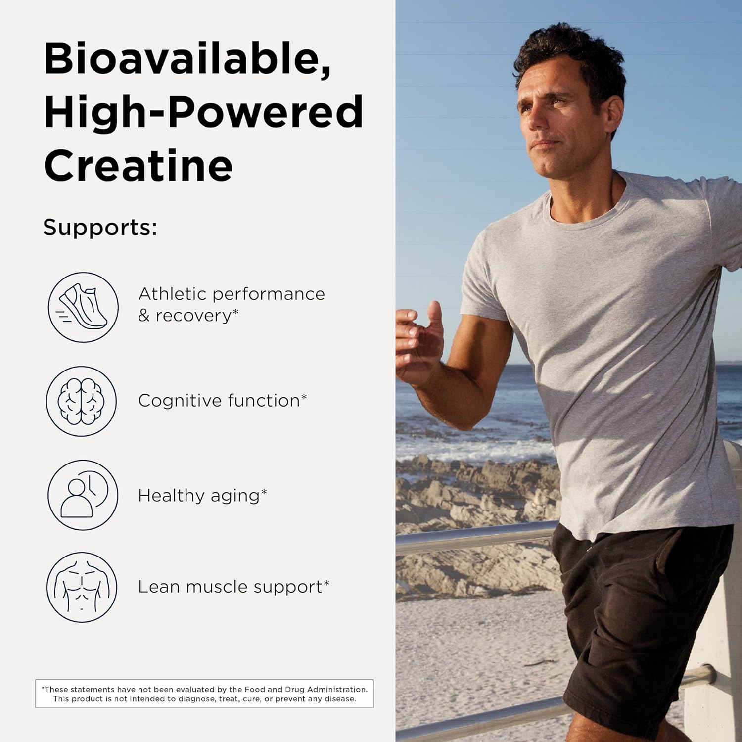 Designs for Health Micronized Creatine Monohydrate Unflavored Powder, 90 Servings, 5g per Serving