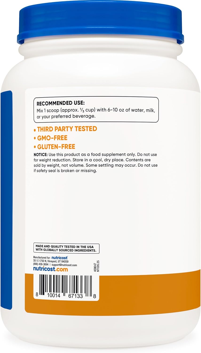 Nutricost Whey Protein Concentrate (Chocolate Peanut Butter) 2LBS