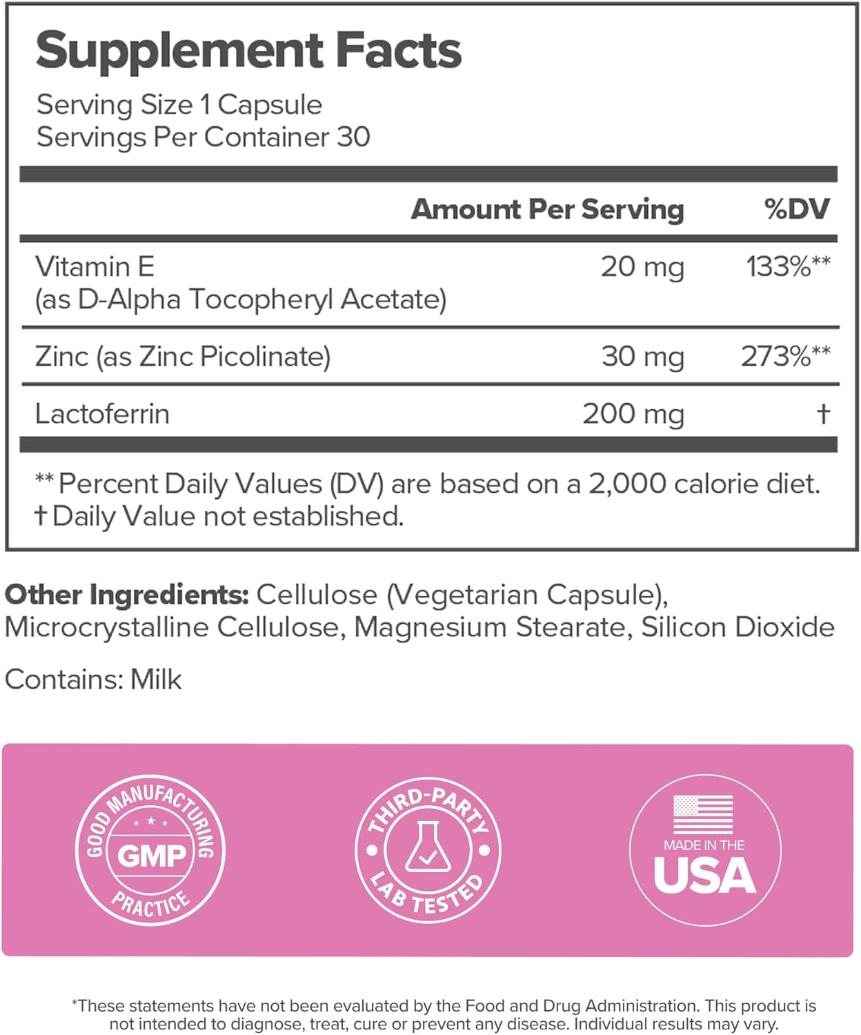 O Positiv FLO Acne Capsules – Reduce Number and Severity of Pimples – 30 Servings