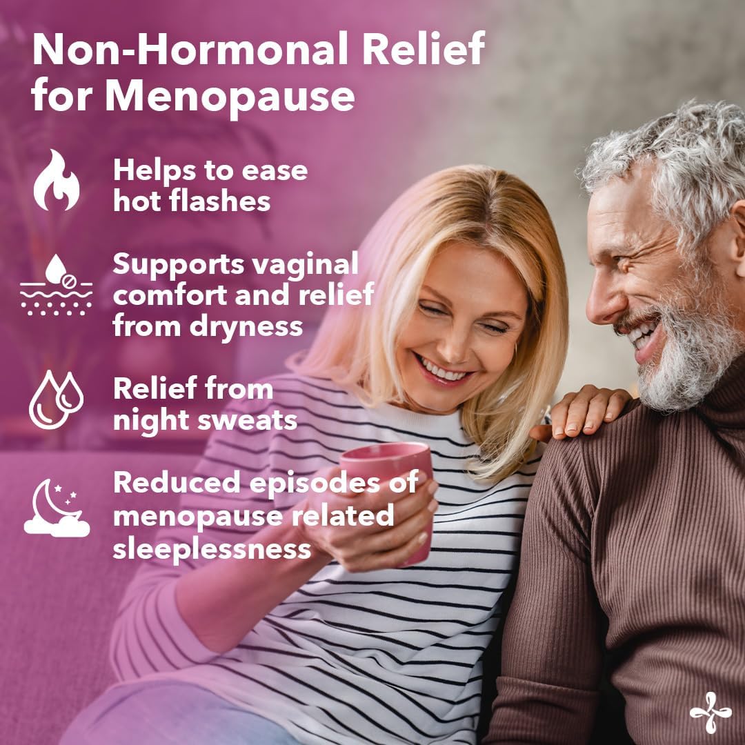 Pausitivi-T - Menopause Support Supplement - Powerful Relief for Hot Flashes, Hormone Imbalance & Night Sweats - 60 Capsules