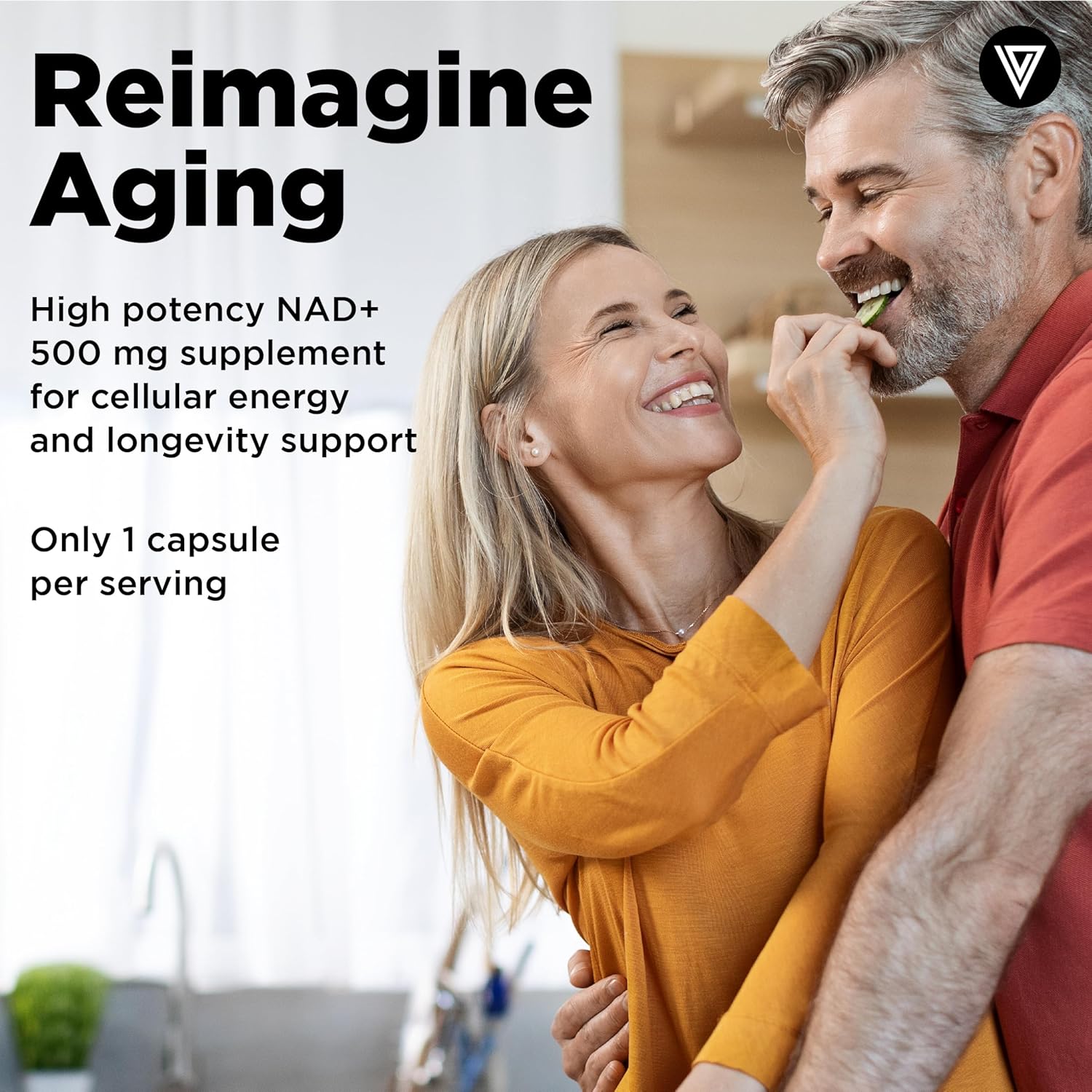 Vital Vitamins NAD Supplement - NAD+ (Nicotinamide Adenine Dinucleotide) for Men & Women