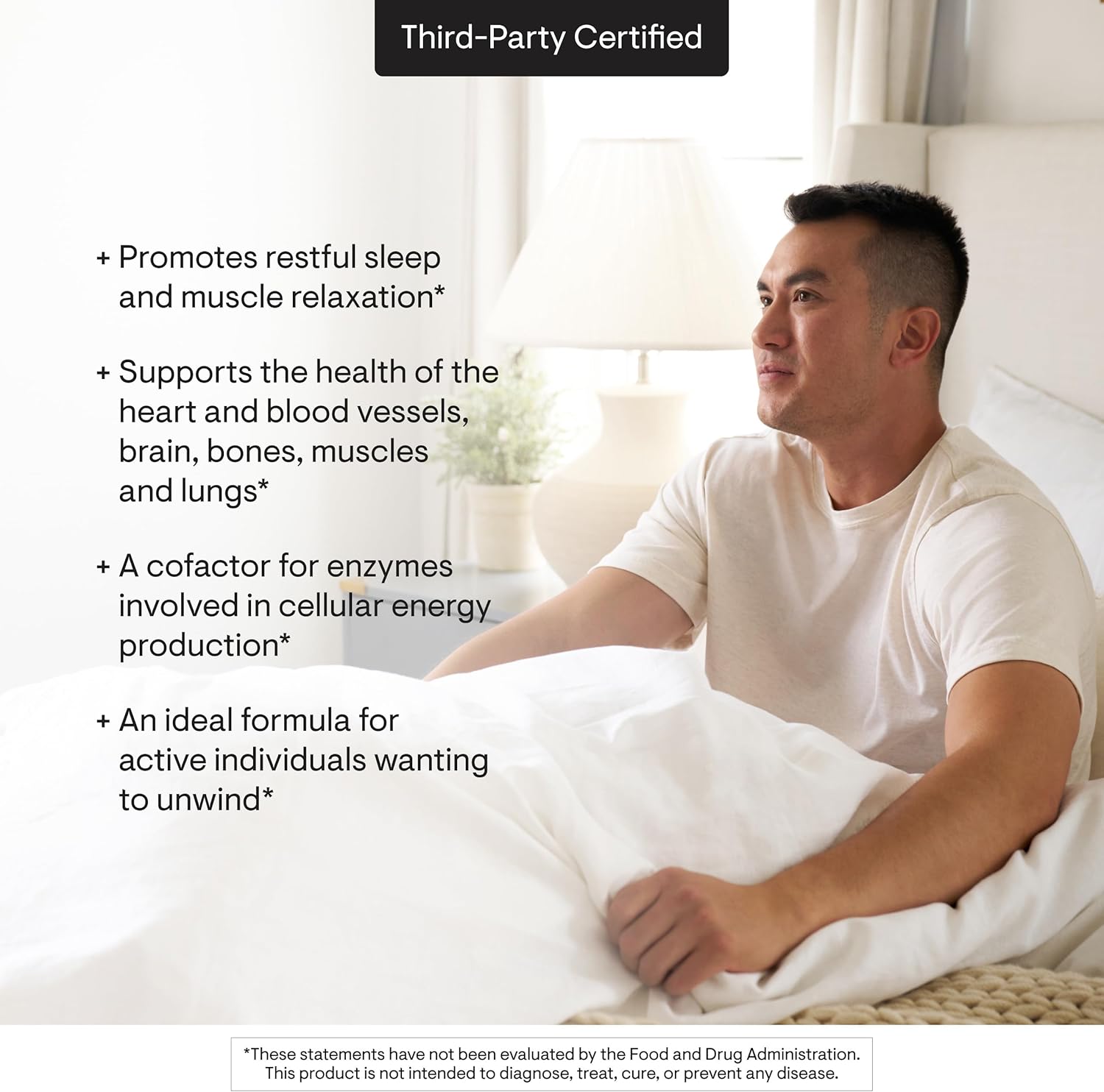 THORNE - Magnesium Glycinate - Supports Restful Sleep, Muscle Relaxation - 90 Servings