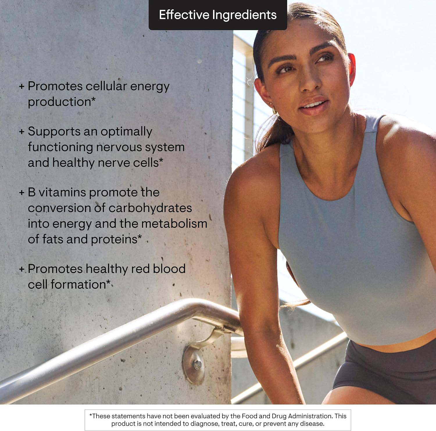 THORNE - Basic B-Complex - Tissue-Ready Vitamin B Complex Supplement - 60 Servings