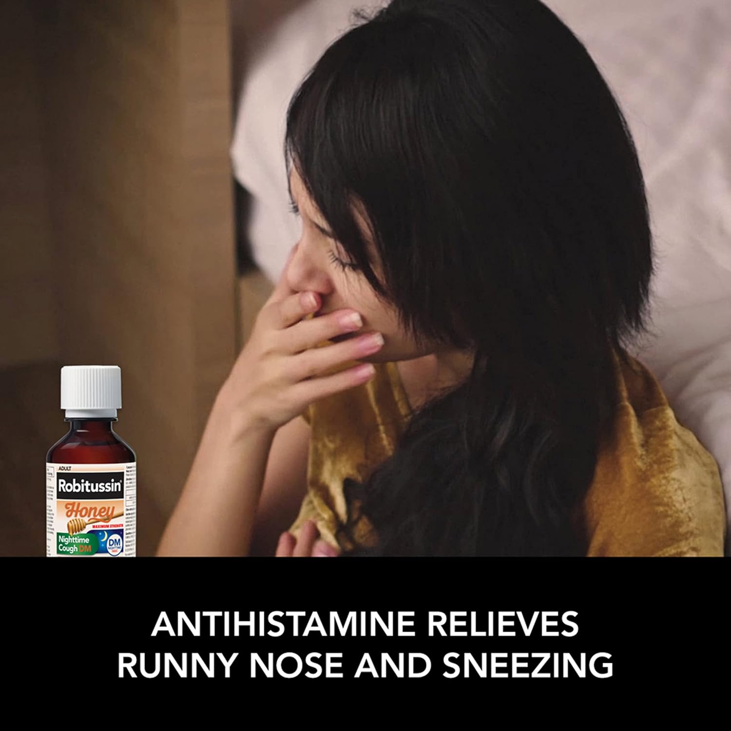 Robitussin Honey DM Max Cough Plus Chest Congestion and Robitussin Maximum Strength - 2 x 4 Fl Oz Bottles