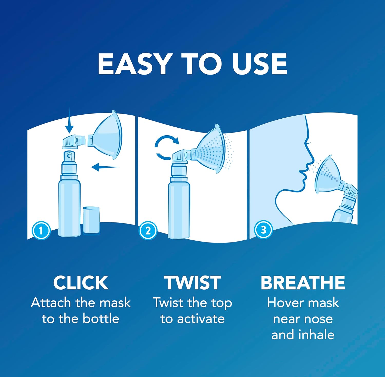 Vicks VapoMist Saline Refill, Gentle Saline Mist with Soothing Vicks Vapors, Non- Medicated, 1.7 oz