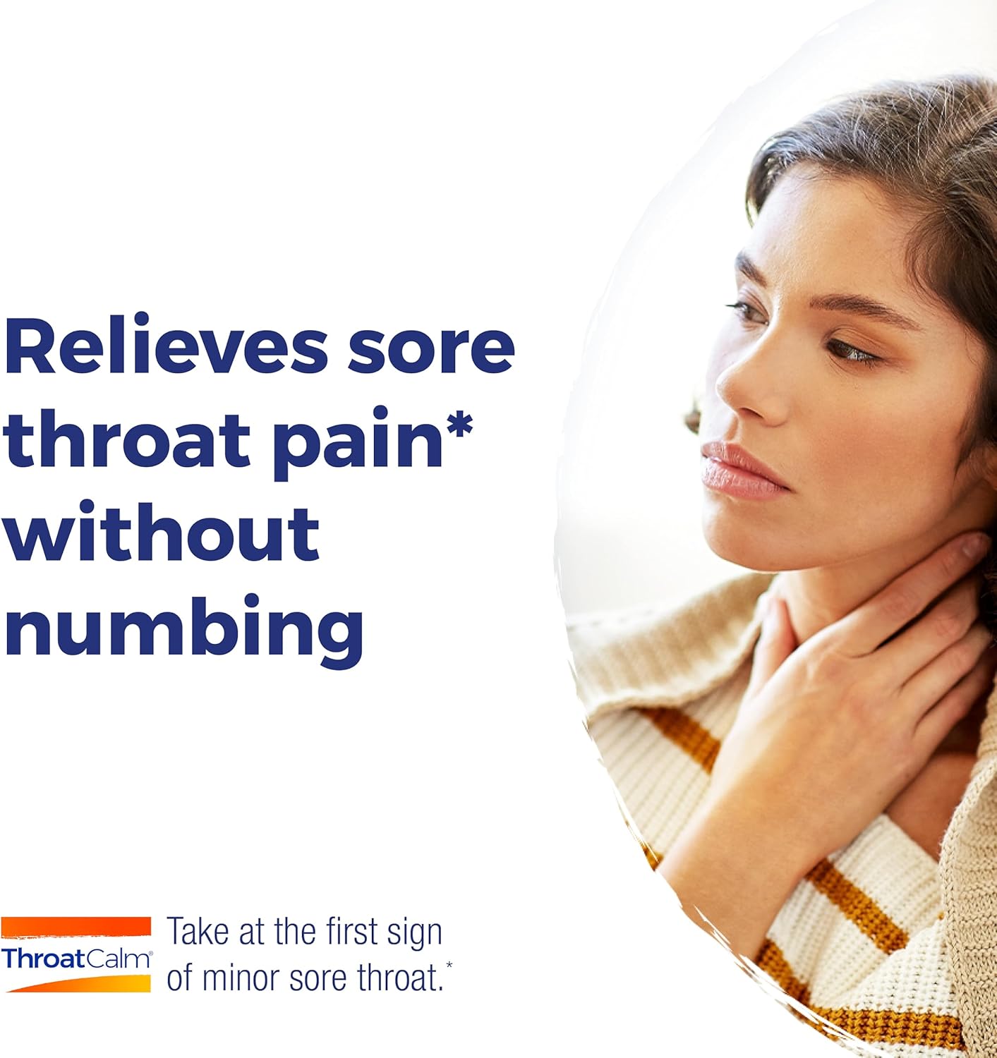 Boiron ThroatCalm Spray for Soothing Sore Throat Relief Non-Numbing & Benzocaine-Free - .68 Fl Oz