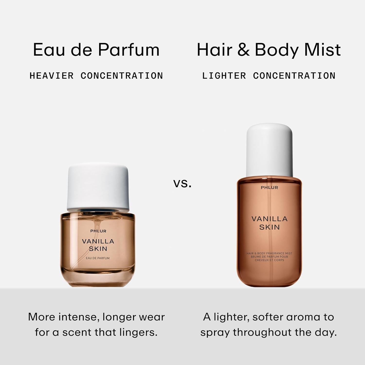 PHLUR Vanilla Blackberry Body Mist, 8 Fl Oz - Hair and Body Perfume for Women