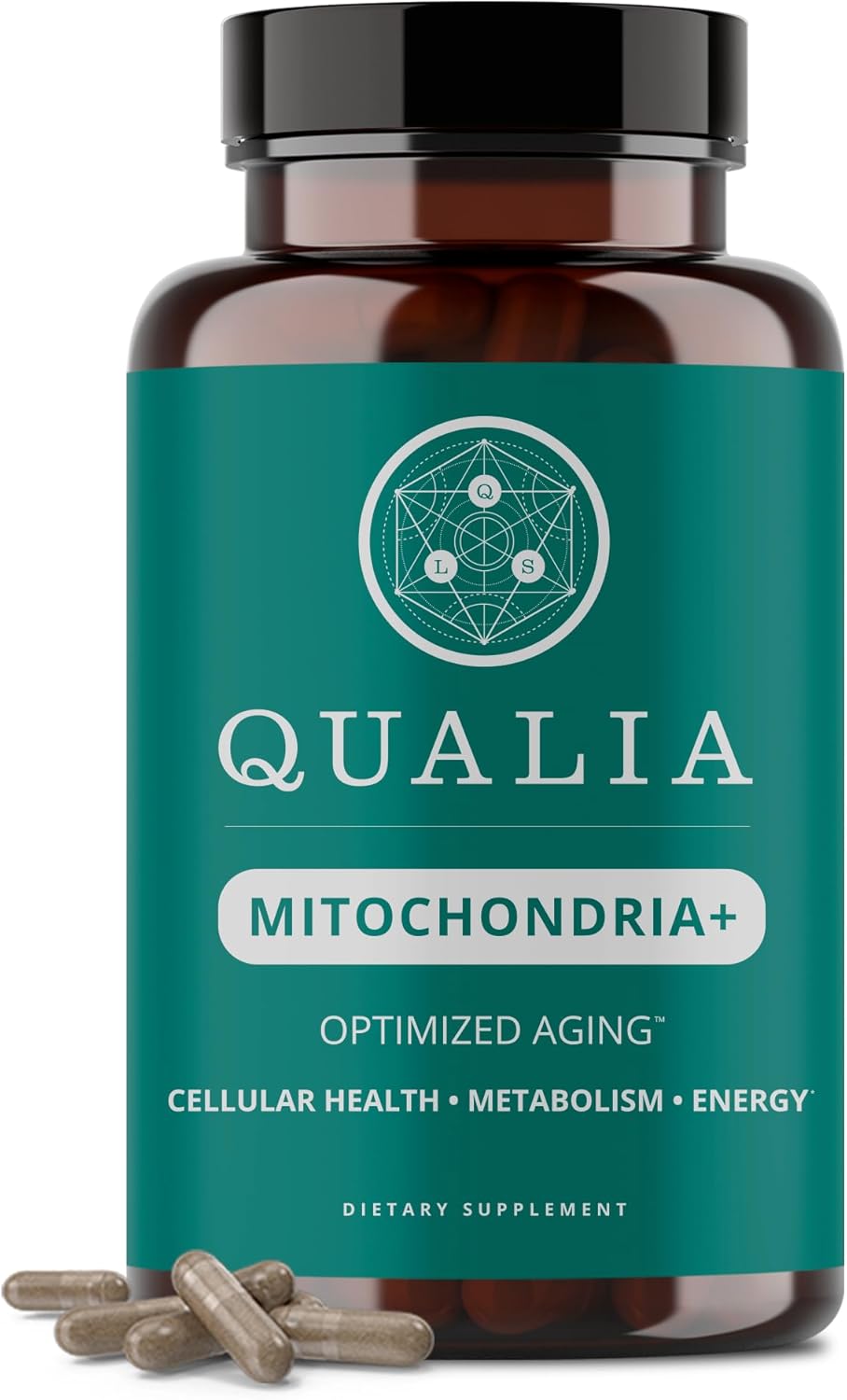 Qualia Mitochondria+ | The Most Advanced Supplement for NAD+, Cellular Energy