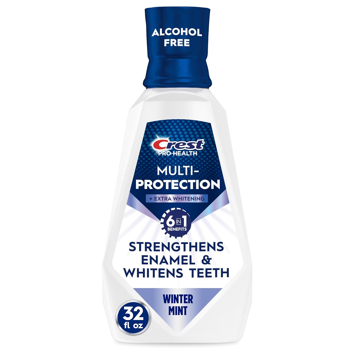 Crest Pro-Health Advanced Mouthwash, Alcohol Free, Extra Whitening, Energizing Mint Flavor, 946 mL (32 fl oz)