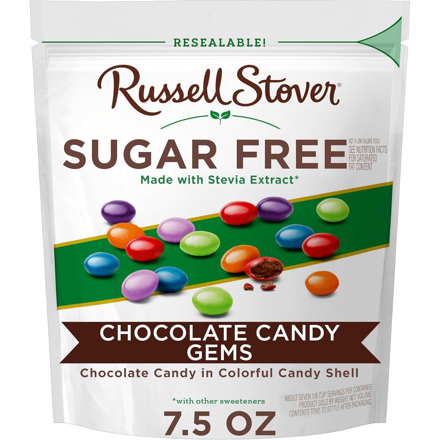 Russell Stover Sugar Free Candy, 7.5oz Bags