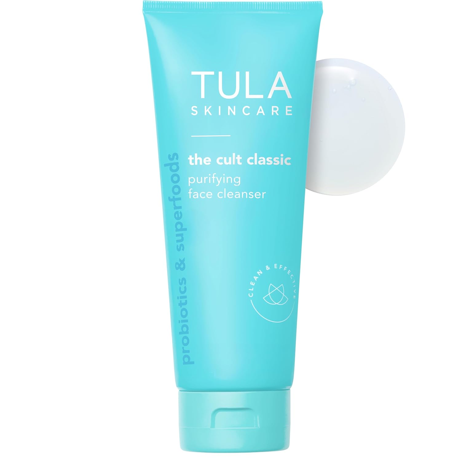 TULA Skin Care Cult Classic Purifying Face Cleanser - Gentle and Effective Face Wash